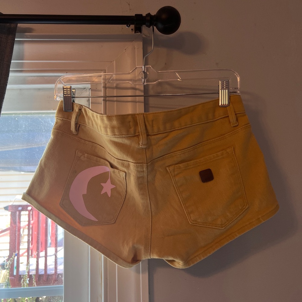 Phish Farmhouse Yellow Roxy Jean Shorts